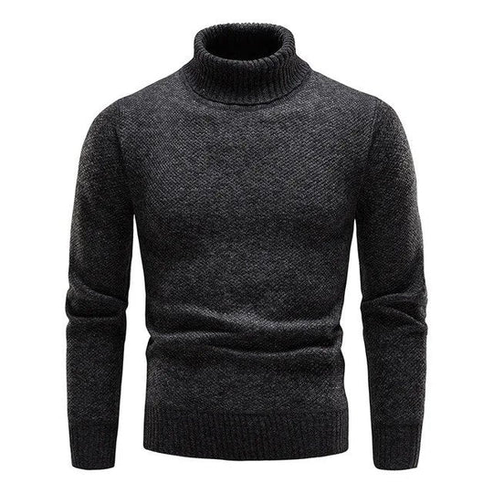 Albert - Elegant rullekravesweater