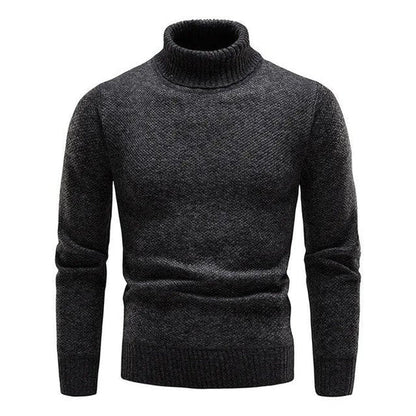 Albert - Elegant rullekravesweater