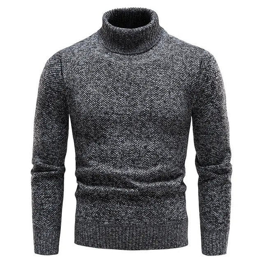 Albert - Elegant rullekravesweater