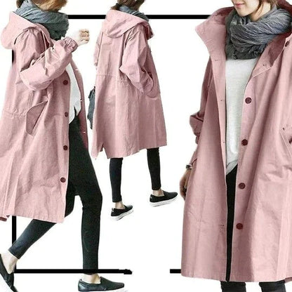 Lika - Vandafvisende trenchcoat