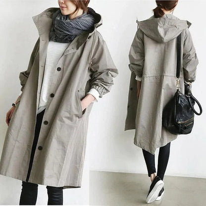 Lika - Vandafvisende trenchcoat